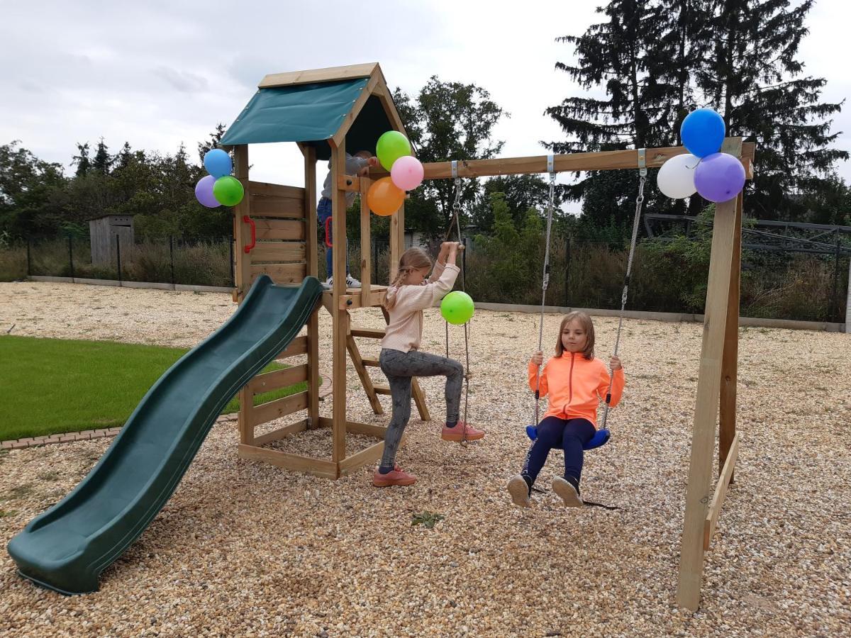 Boutique Odyseja & Spa Ciechocinek Exteriör bild Playground in the village