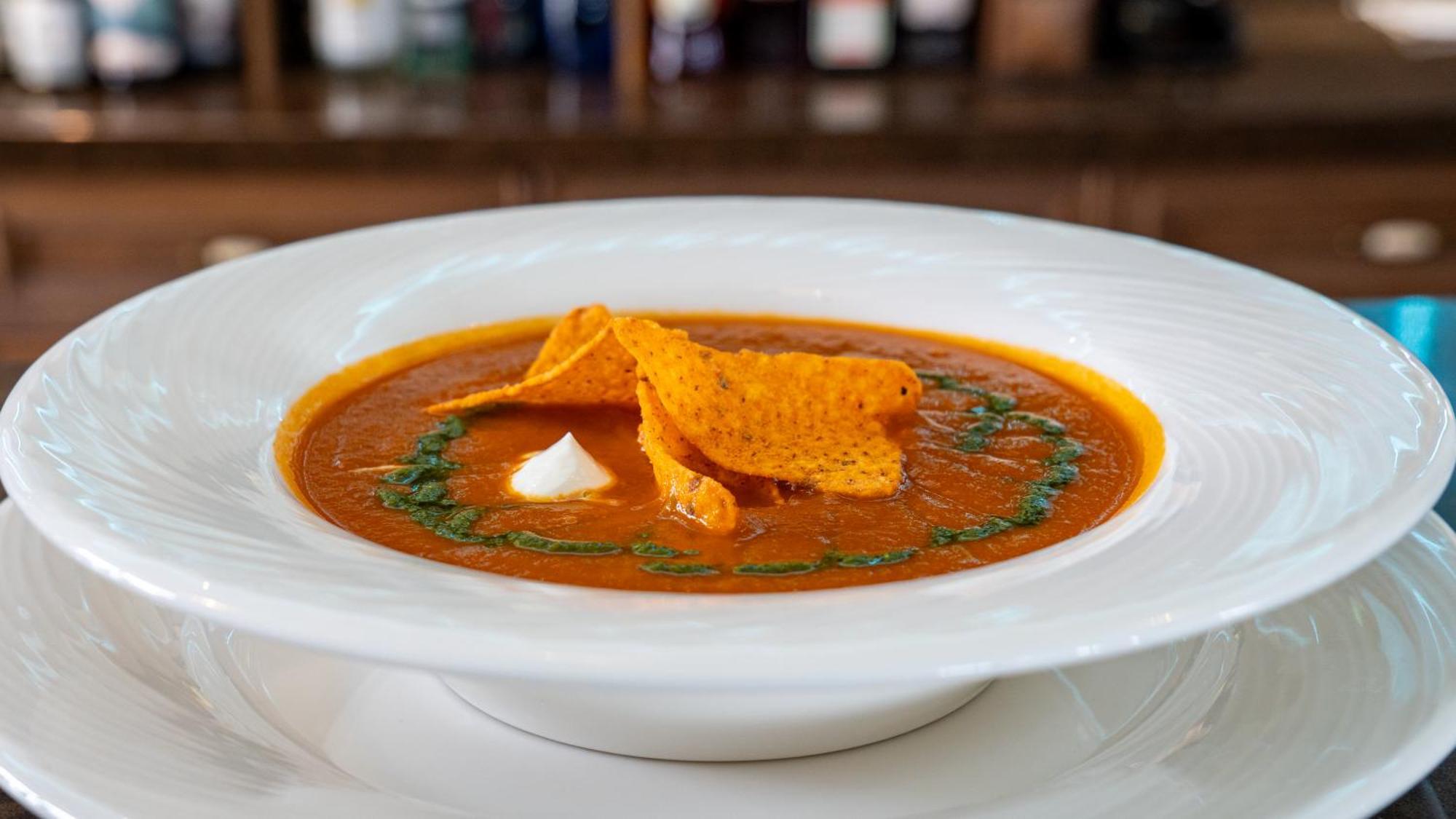 Boutique Odyseja & Spa Ciechocinek Exteriör bild A bowl of tortilla soup